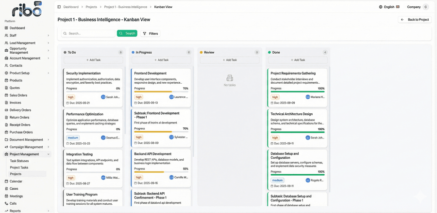 Tasks & Projects